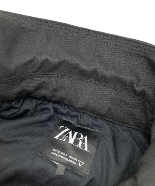 ZARA（ザラ）ZARA (ザラ) デニムワークジャケット ブラック サイズ:Sの古着・服飾アイテム