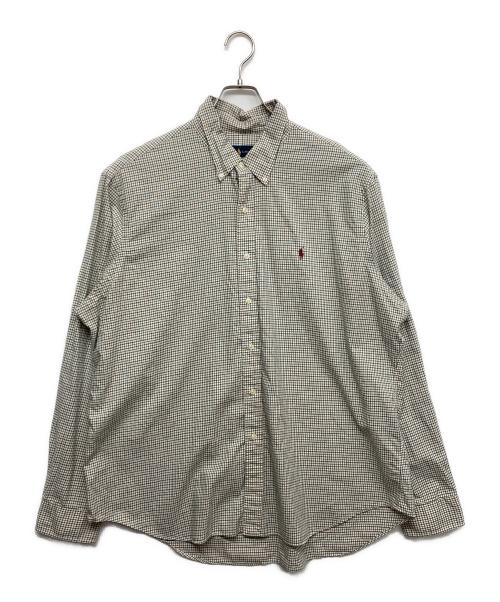 POLO RALPH LAUREN（ポロ・ラルフローレン）POLO RALPH LAUREN (ポロ・ラルフローレン) コットンチェックシャツ グリーン サイズ:XXLの古着・服飾アイテム