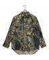 WOLF MOUNTAIN（ウルフマウンテン）の古着「リアルツリー柄シャツ」｜グリーン