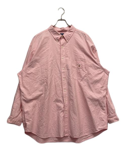 POLO RALPH LAUREN（ポロ・ラルフローレン）POLO RALPH LAUREN (ポロ・ラルフローレン) BLAKE ボタンダウンシャツ ピンク サイズ:3XLの古着・服飾アイテム