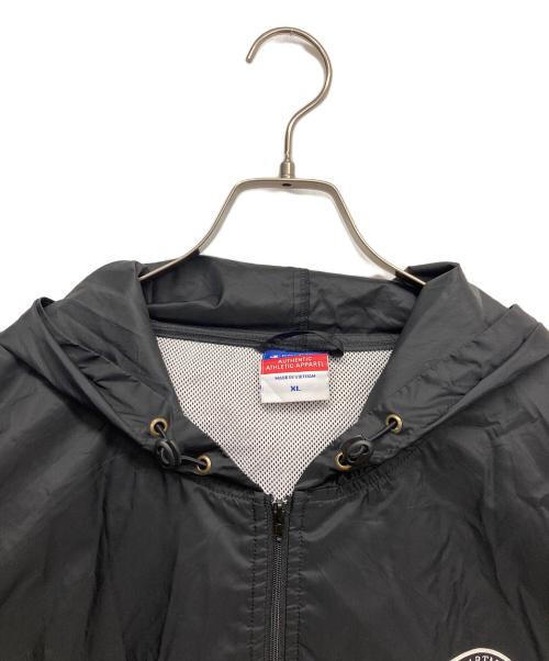 Champion（チャンピオン）Champion (チャンピオン) ナイロンアノラックパーカー ブラック サイズ:XLの古着・服飾アイテム