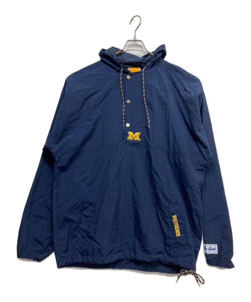 THE GAME（ザゲーム）THE GAME (ザゲーム) ナイロンアノラックパーカー ブルー サイズ:XLの古着・服飾アイテム