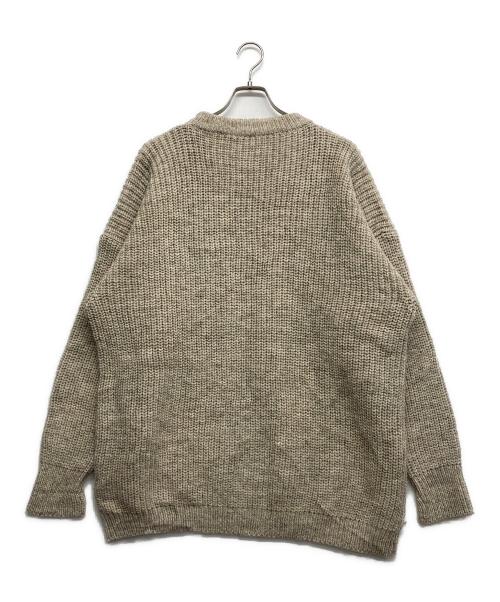 Black Sheep（ブラックシープ）BLACK SHEEP (ブラックシープ) ウールニット ベージュ サイズ:XLの古着・服飾アイテム