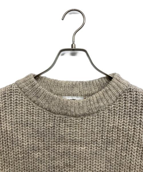 Black Sheep（ブラックシープ）BLACK SHEEP (ブラックシープ) ウールニット ベージュ サイズ:XLの古着・服飾アイテム