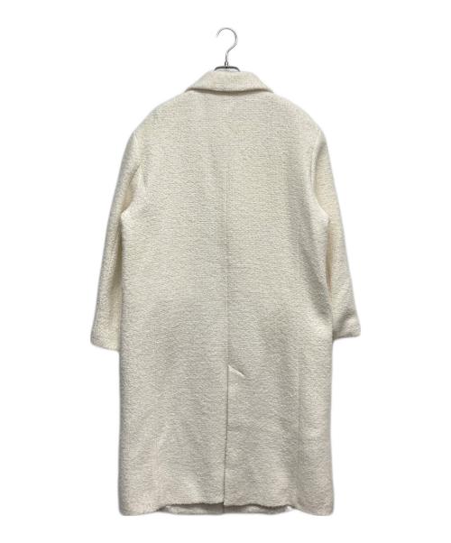 ZARA（ザラ）ZARA (ザラ) ツイードコート ホワイト サイズ:XLの古着・服飾アイテム
