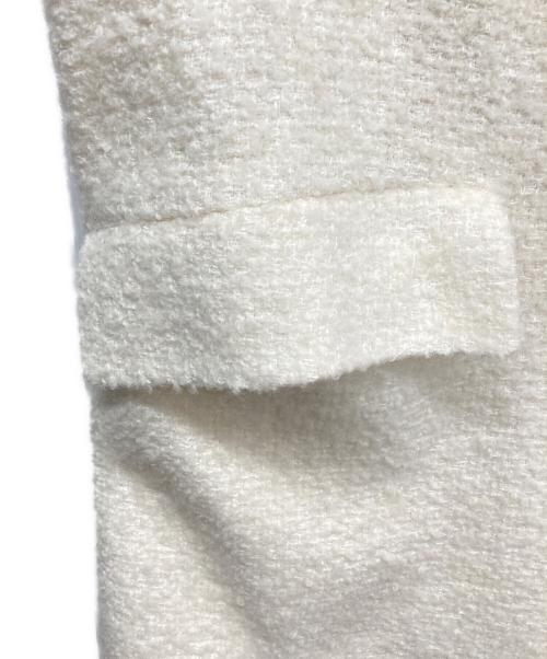 ZARA（ザラ）ZARA (ザラ) ツイードコート ホワイト サイズ:XLの古着・服飾アイテム