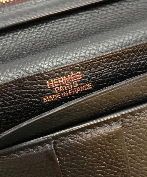 HERMES（エルメス）HERMES (エルメス) 長財布 ブラックの古着・服飾アイテム