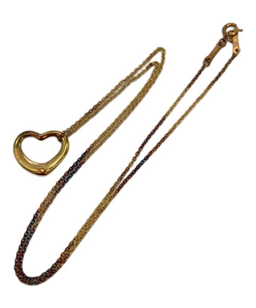 TIFFANY & Co.（ティファニー）Tiffany & Co. (ティファニー) オープンハートネックレス ゴールドの古着・服飾アイテム