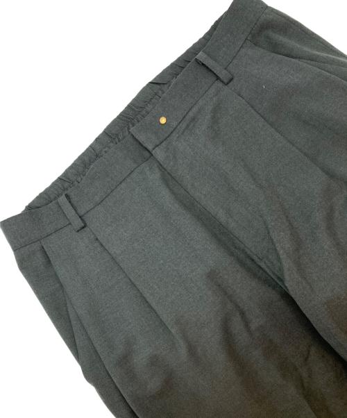 LANVIN COLLECTION（ランバンコレクション）LANVIN COLLECTION (ランバンコレクション) タックパンツ グリーン サイズ:50の古着・服飾アイテム