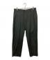 LANVIN COLLECTION（ランバンコレクション）の古着「タックパンツ」｜グリーン