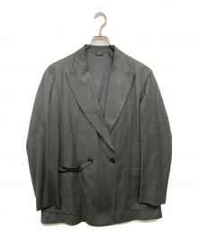 LANVIN COLLECTION（ランバンコレクション）の古着「テーラードジャケット」｜グリーン