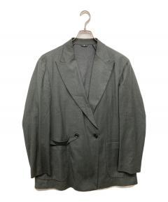 中古・古着通販】ISAIA (イザイア) 3Bウールシルクテーラード