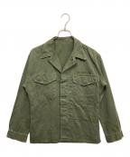 USMCユーエスエムシー）の古着「50s P53 Herring Bone Twill Jacket」｜グリーン