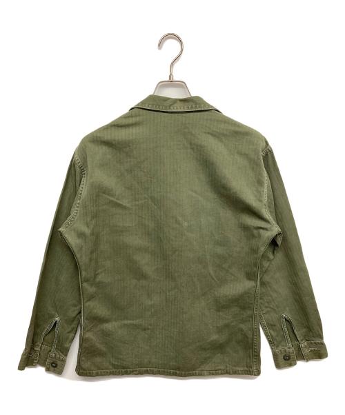 USMC（ユーエスエムシー）USMC (ユーエスエムシー) 50s P53 Herring Bone Twill Jacket グリーン サイズ:不明（印字消）の古着・服飾アイテム