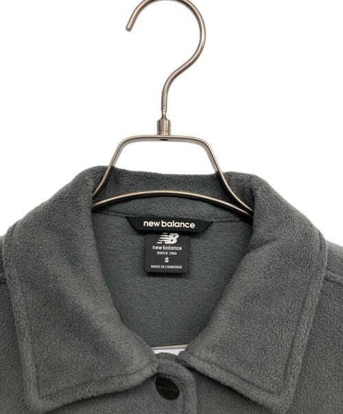 NEW BALANCE（ニューバランス）NEW BALANCE (ニューバランス) フリースジャケット グリーン サイズ:Ｓ 未使用品の古着・服飾アイテム