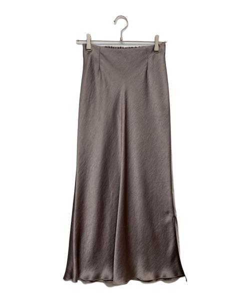 IENA（イエナ）IENA (イエナ) ダブルサテンスカート ベージュ サイズ:36の古着・服飾アイテム