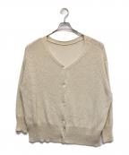 FRAMeWORKフレームワーク）の古着「メッシュカーディガン」｜ベージュ