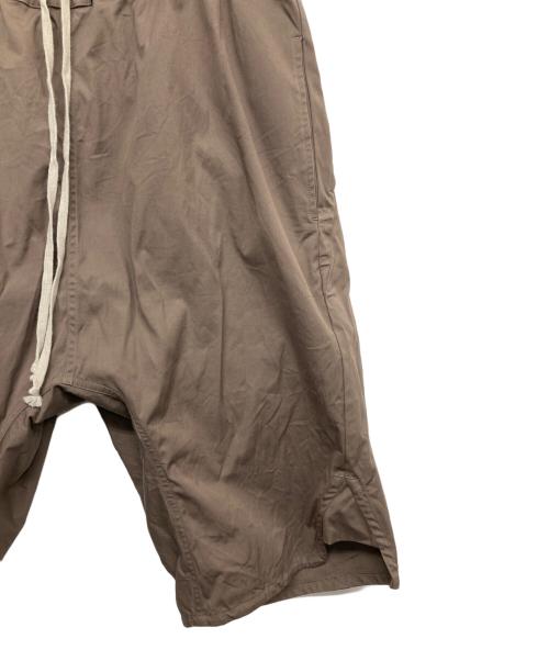 RICK OWENS（リックオウエンス）RICK OWENS (リックオウエンス) BASKET SWINGER ショーツ ブラウン サイズ:52の古着・服飾アイテム