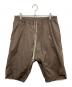 RICK OWENS（リックオウエンス）の古着「BASKET SWINGER ショーツ」｜ブラウン