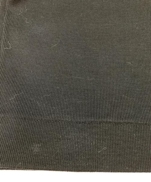 ASTRAET（アストラット）ASTRAET (アストラット) フライス フリル半袖カットソー ブラック サイズ:FREEの古着・服飾アイテム