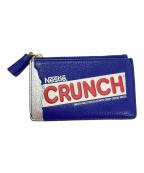 ANYA HINDMARCHアニヤ・ハインドマーチ）の古着「カードケース」｜ネイビー