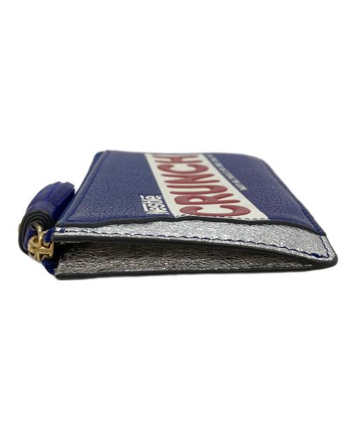 ANYA HINDMARCH（アニヤ・ハインドマーチ）ANYA HINDMARCH (アニヤ・ハインドマーチ) カードケース ネイビーの古着・服飾アイテム