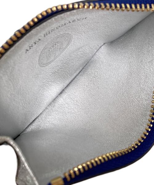 ANYA HINDMARCH（アニヤ・ハインドマーチ）ANYA HINDMARCH (アニヤ・ハインドマーチ) カードケース ネイビーの古着・服飾アイテム