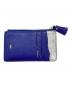 ANYA HINDMARCH (アニヤ・ハインドマーチ) カードケース ネイビー：13000円