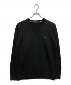 BURBERRY LONDONバーバリーロンドン）の古着「Vネックニット」｜ブラック