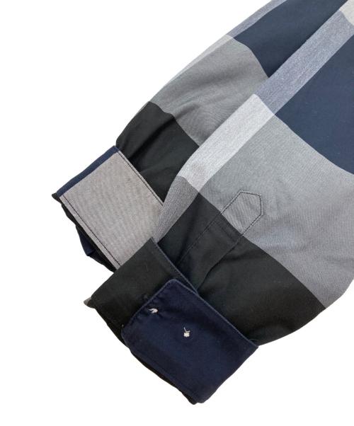 BLACK LABEL CRESTBRIDGE（ブラックレーベル クレストブリッジ）BLACK LABEL CRESTBRIDGE (ブラックレーベル クレストブリッジ) チェックシャツ ネイビー サイズ:LLの古着・服飾アイテム