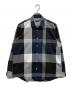 BLACK LABEL CRESTBRIDGE（ブラックレーベル クレストブリッジ）の古着「チェックシャツ」｜ネイビー