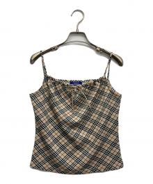 BURBERRY BLUE LABEL（バーバリー ブルー レーベル）の古着「キャミソール」｜ブラウン
