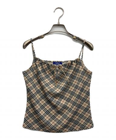 新品同様　BURBERRYBLUE LABEL　アメスリキャミ 中古・古着通販】BURBERRY BLUE LABEL (バーバリー ブルー レーベル