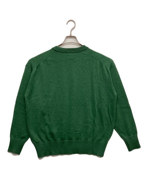 JOURNAL STANDARD relume（ジャーナルスタンダード レリューム）JOURNAL STANDARD relume (ジャーナルスタンダード レリューム) クルーネックニット グリーン サイズ:FREE 未使用品の古着・服飾アイテム