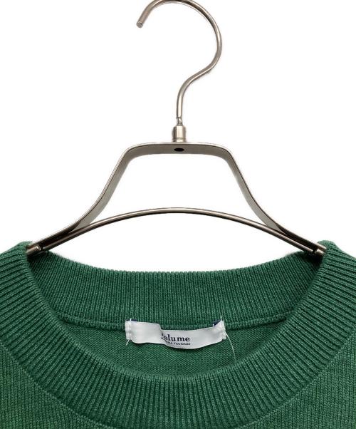 JOURNAL STANDARD relume（ジャーナルスタンダード レリューム）JOURNAL STANDARD relume (ジャーナルスタンダード レリューム) クルーネックニット グリーン サイズ:FREE 未使用品の古着・服飾アイテム