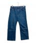 GAUCHOS（ガウチョス）の古着「デニムパンツ」｜ブルー