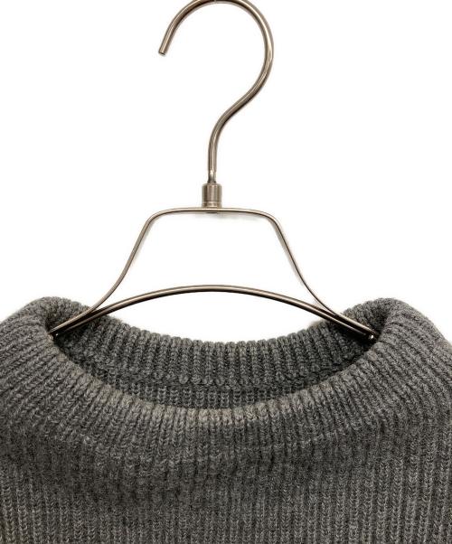 ANDERSEN-ANDERSEN（アンデルセン アンデルセン）Andersen-Andersen (アンデルセン アンデルセン) リブニット グレー サイズ:XXSの古着・服飾アイテム