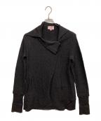 Vivienne Westwood RED LABELヴィヴィアンウエストウッドレッドレーベル）の古着「変形カーディガン」｜ブラック