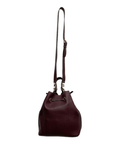 FURLA（フルラ）FURLA (フルラ) コスタンザ2wayショルダ-バッグ レッドの古着・服飾アイテム