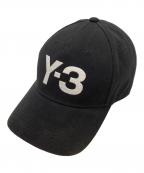 Y-3×adidasワイスリー×アディダス）の古着「ロゴキャップ」｜ブラック