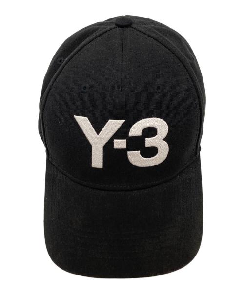 Y-3（ワイスリー）Y-3 (ワイスリー) adidas (アディダス) ロゴキャップ ブラック サイズ:60㎝の古着・服飾アイテム