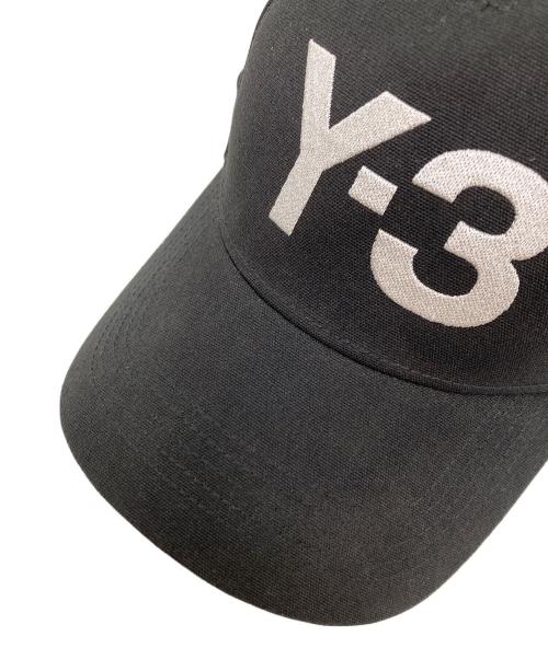 Y-3（ワイスリー）Y-3 (ワイスリー) adidas (アディダス) ロゴキャップ ブラック サイズ:60㎝の古着・服飾アイテム
