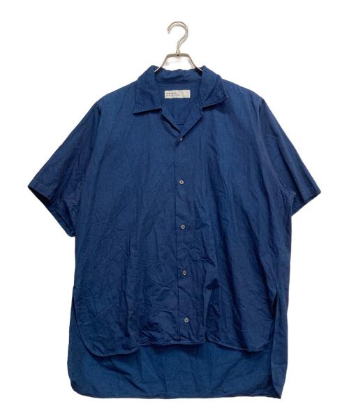THE SEED（ザ シード）THE SEED (ザ シード) 半袖シャツ ブルー サイズ:40の古着・服飾アイテム
