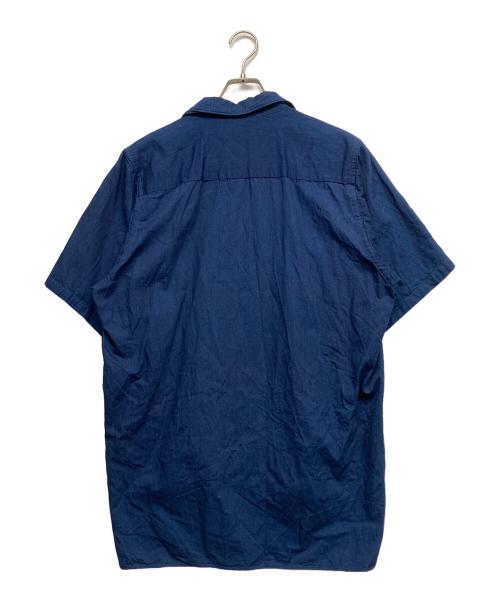 THE SEED（ザ シード）THE SEED (ザ シード) 半袖シャツ ブルー サイズ:40の古着・服飾アイテム