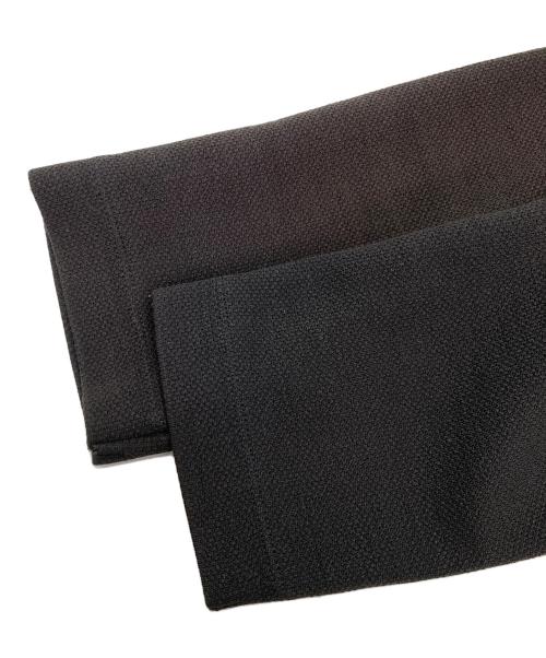 BLACK LABEL CRESTBRIDGE（ブラックレーベル クレストブリッジ）BLACK LABEL CRESTBRIDGE (ブラックレーベル クレストブリッジ) チェック柄ポケットクルーネック ブラウン サイズ:Lの古着・服飾アイテム