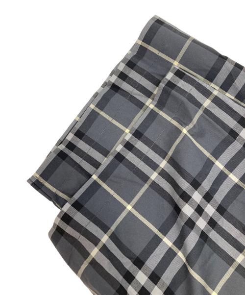 BURBERRY LONDON（バーバリーロンドン）BURBERRY LONDON (バーバリーロンドン) 半袖チェックシャツ グレー サイズ:XLの古着・服飾アイテム
