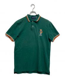 POLO RALPH LAUREN（ポロ・ラルフローレン）の古着「半袖ポロシャツ」｜グリーン