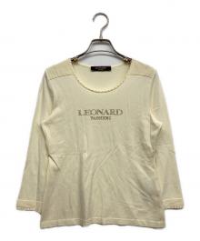 LEONARD（レオナール）の古着「ロゴカットソー」｜イエロー