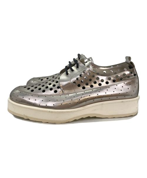 PIERRE HARDY（ピエールアルディ）PIERRE HARDY (ピエールアルディ) レースアップシューズ グレー サイズ:39の古着・服飾アイテム