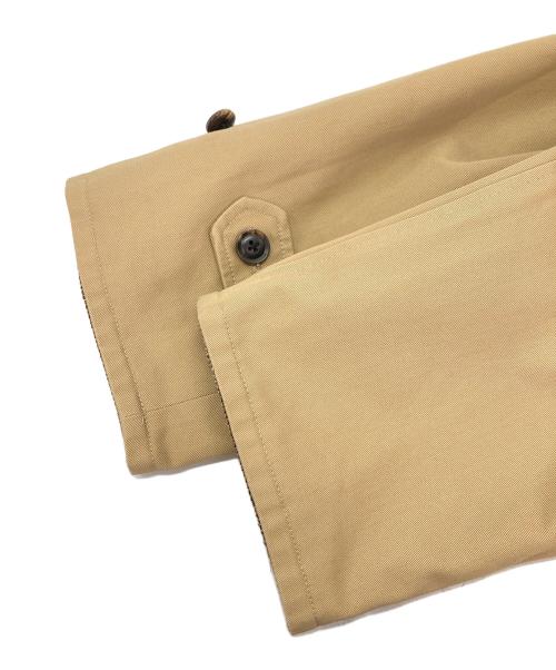 UNFOLK（アンフォーク）UNFOLK (アンフォーク) Reversible nocollar coat ベージュ サイズ:2の古着・服飾アイテム